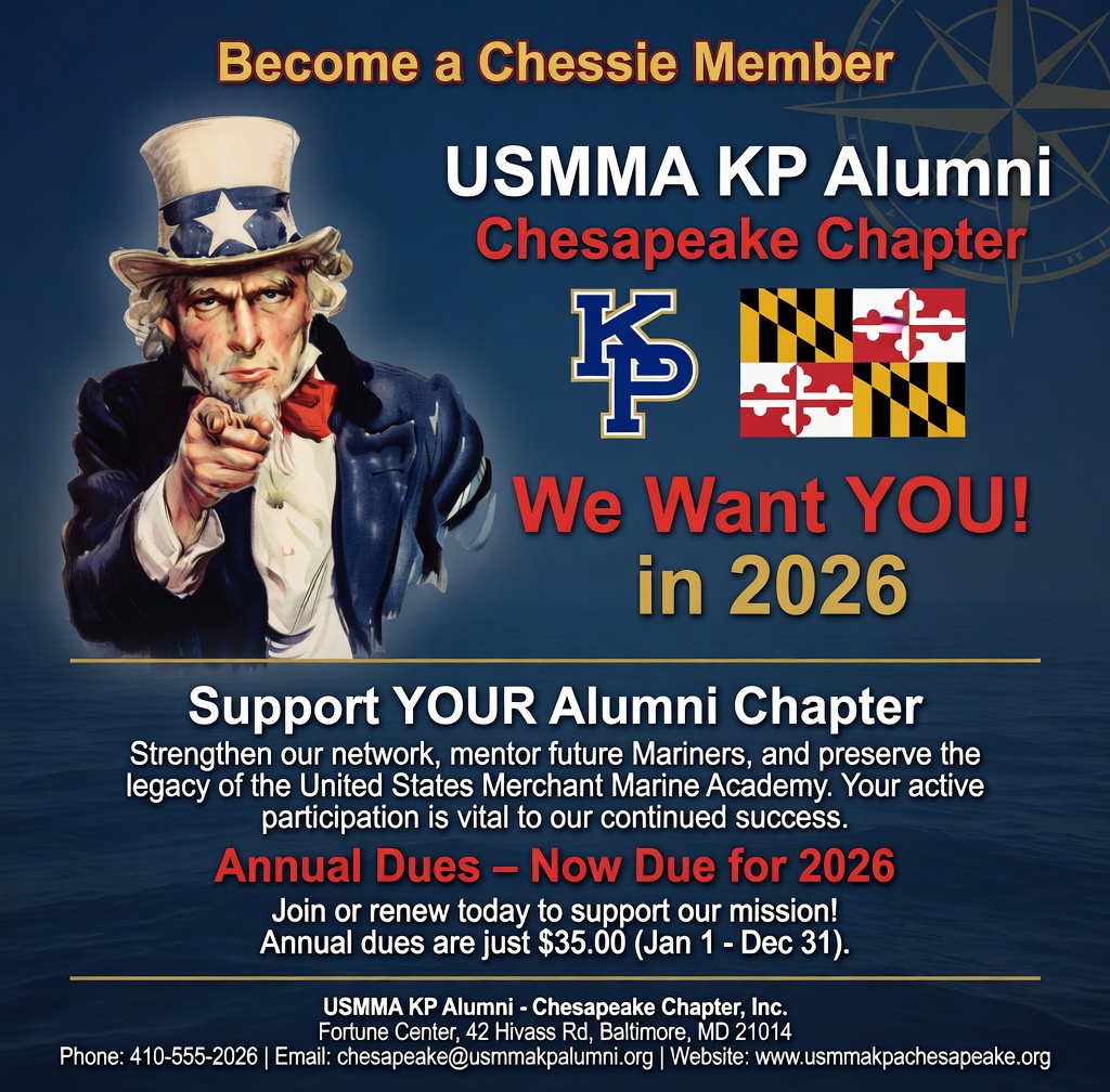 Support USMMA Recruitment - Help develop future merchant mariners